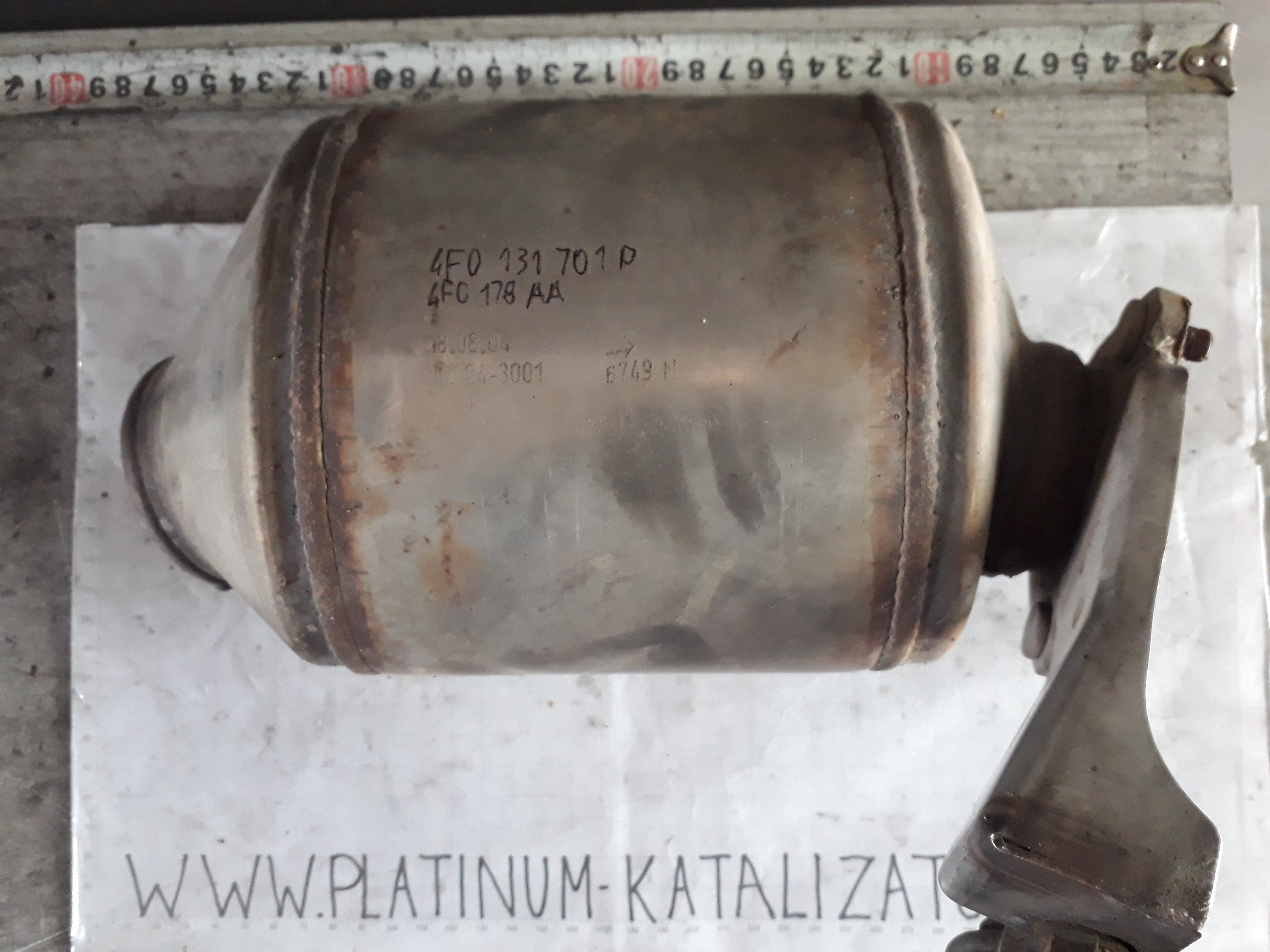 Katalizator 4F0131701CL 4F0178AB
