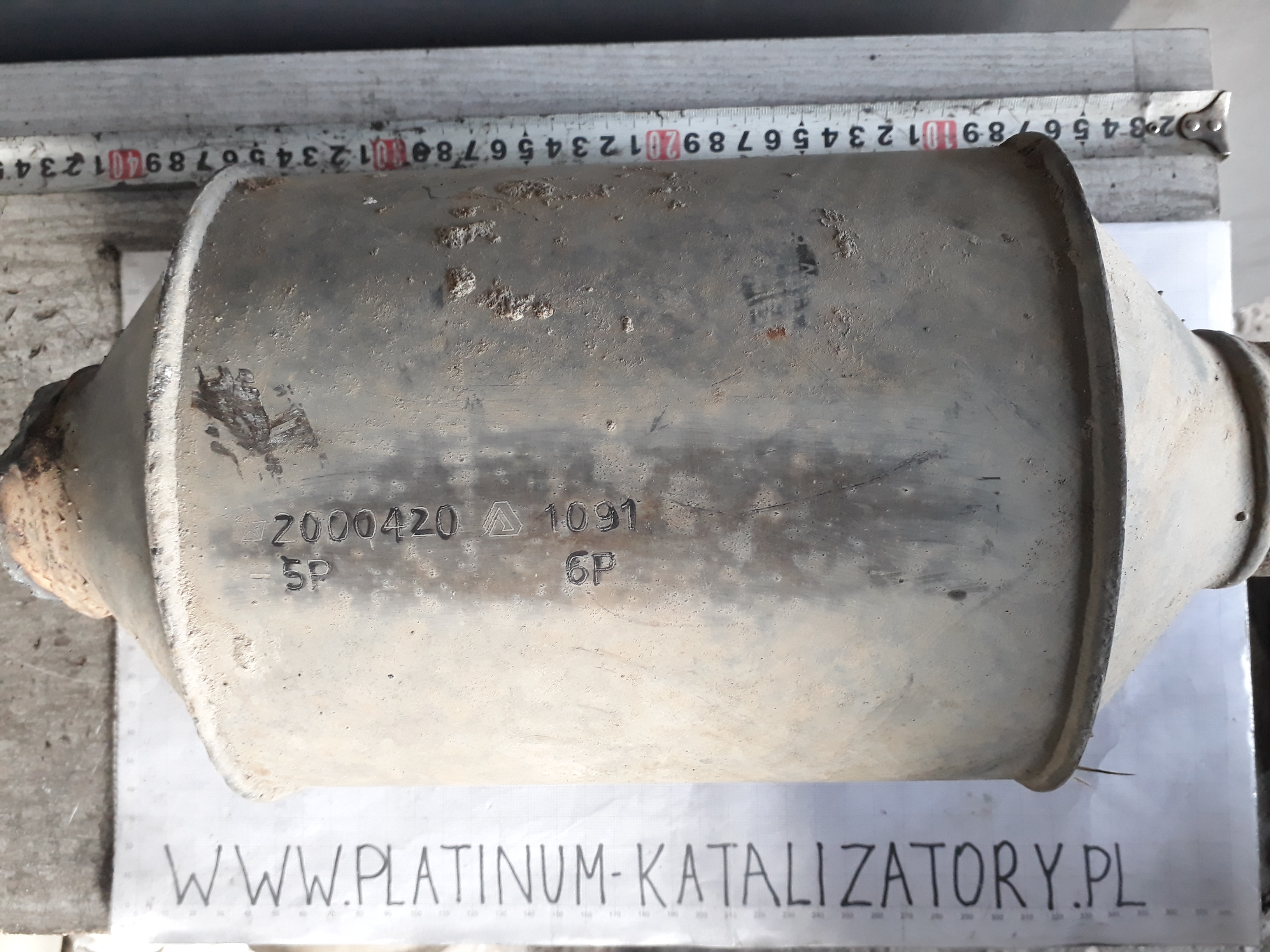 Katalizator 2000420 0952 5P 6P