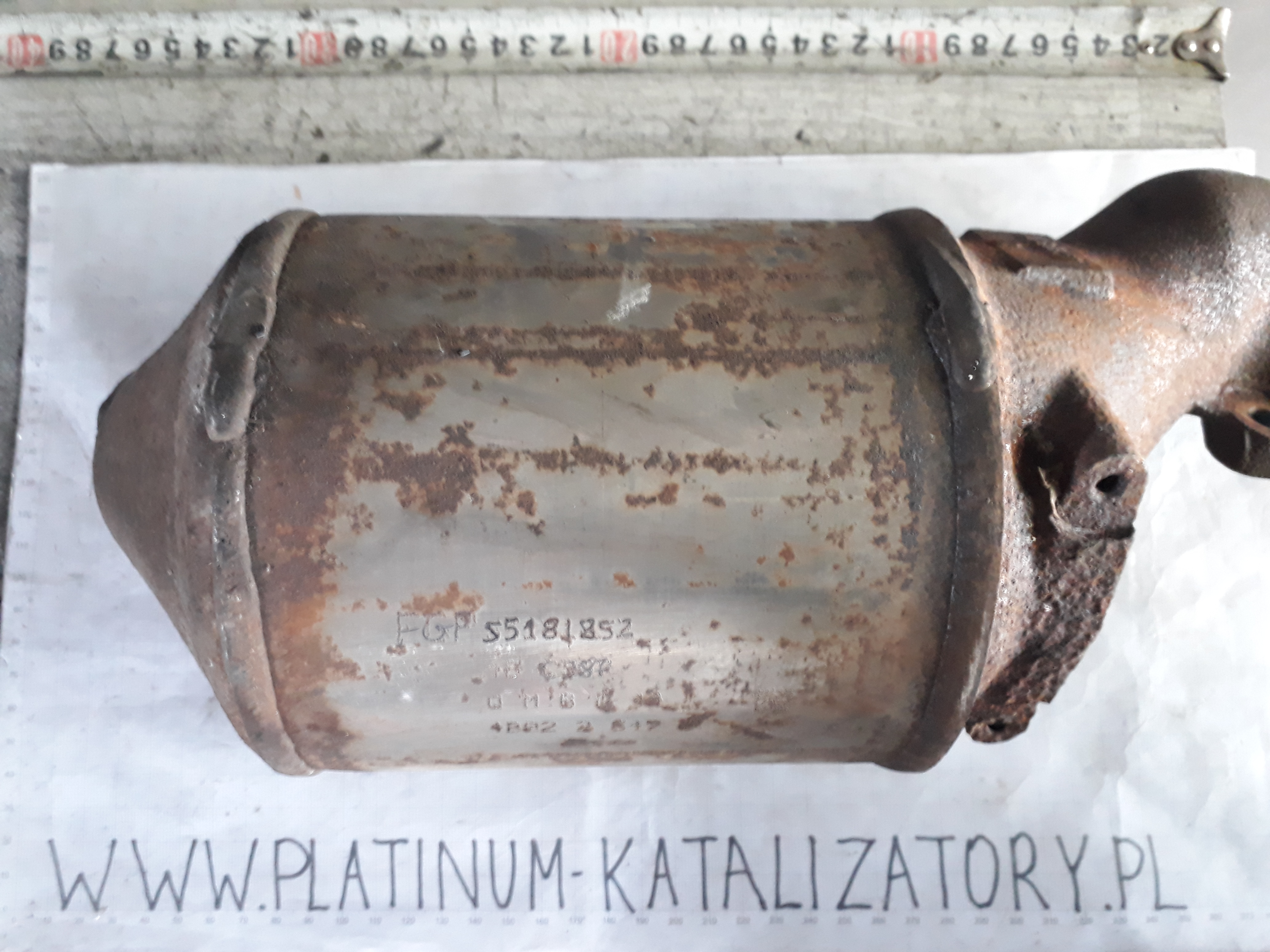 Katalizator 55193509 55181852