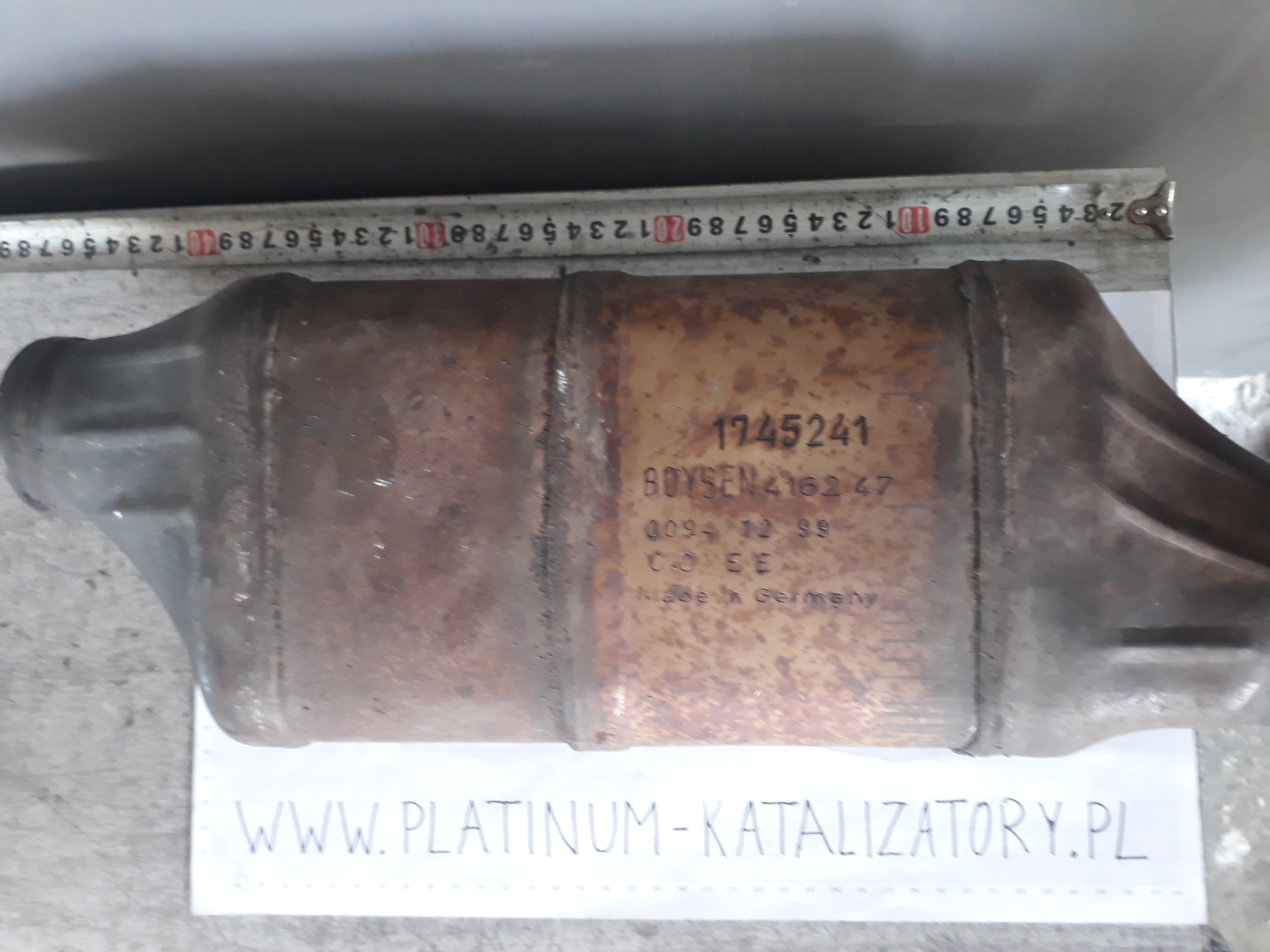 Katalizator 1745242 1745241 416246