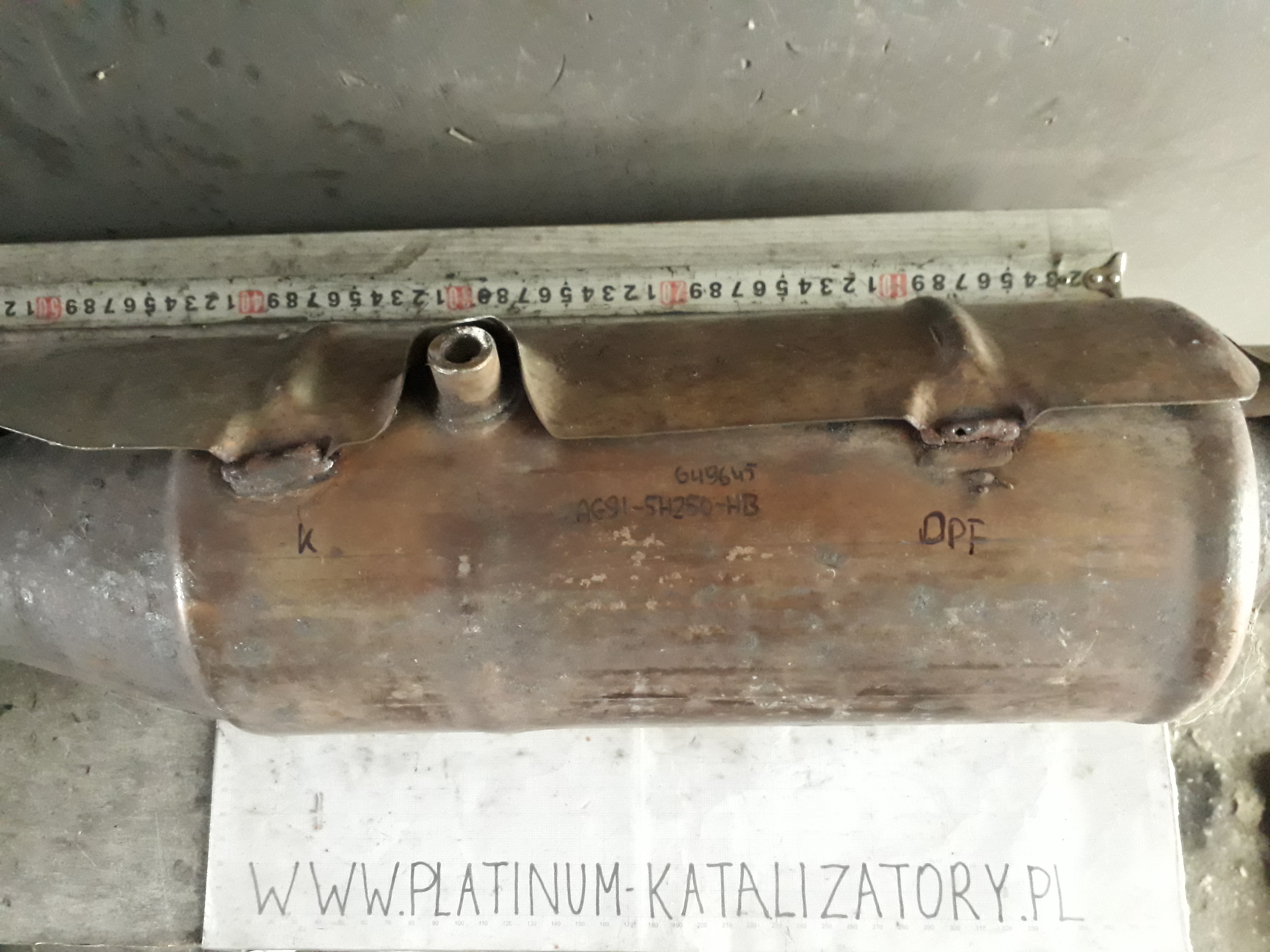 Katalizator AG91-5H250-HB Kat