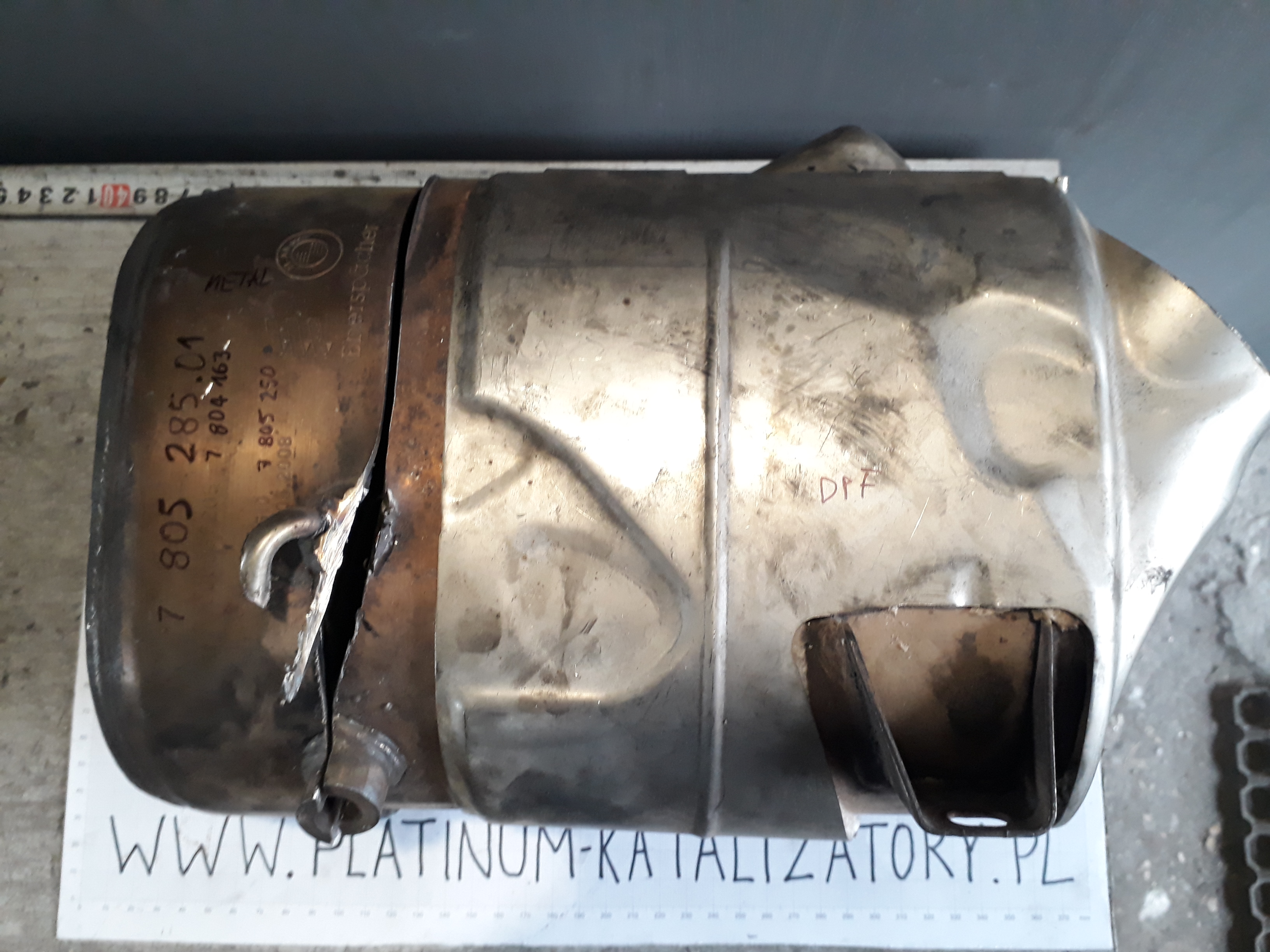 Katalizator 7805285.01 7804163 7805250 dpf