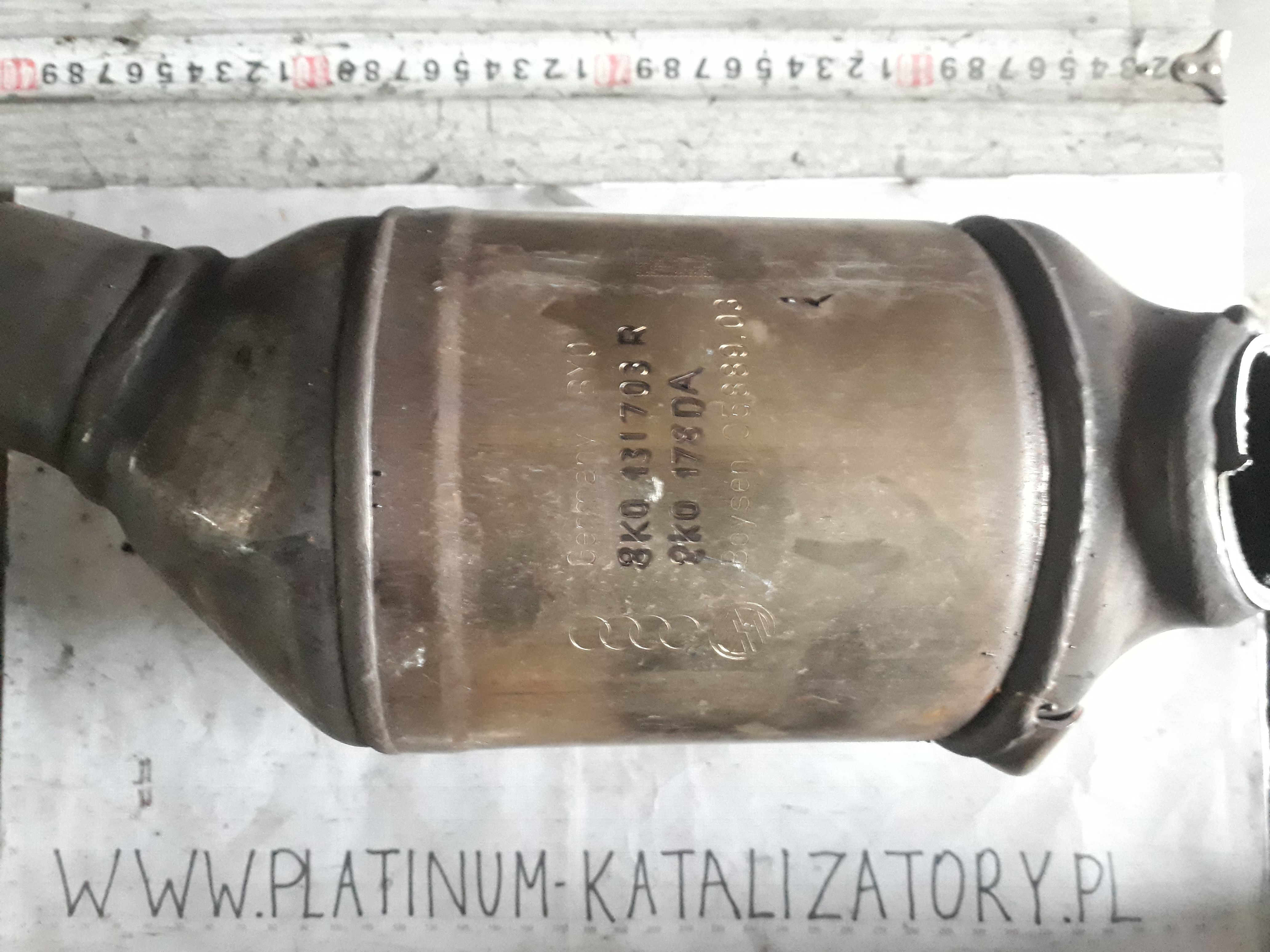 Katalizator 8K0131703R 8K0178DA