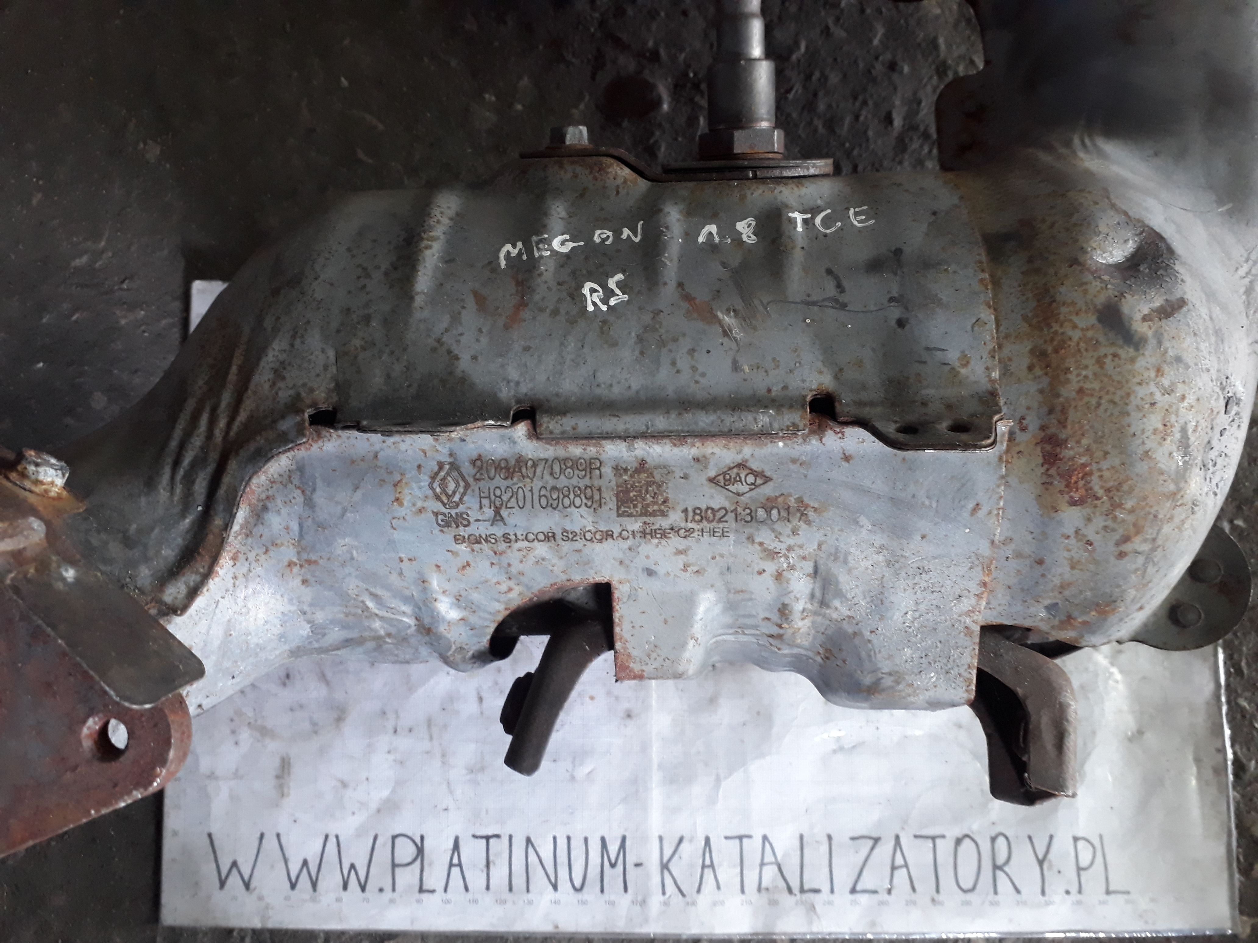 Katalizator 208A07089R H8201698891