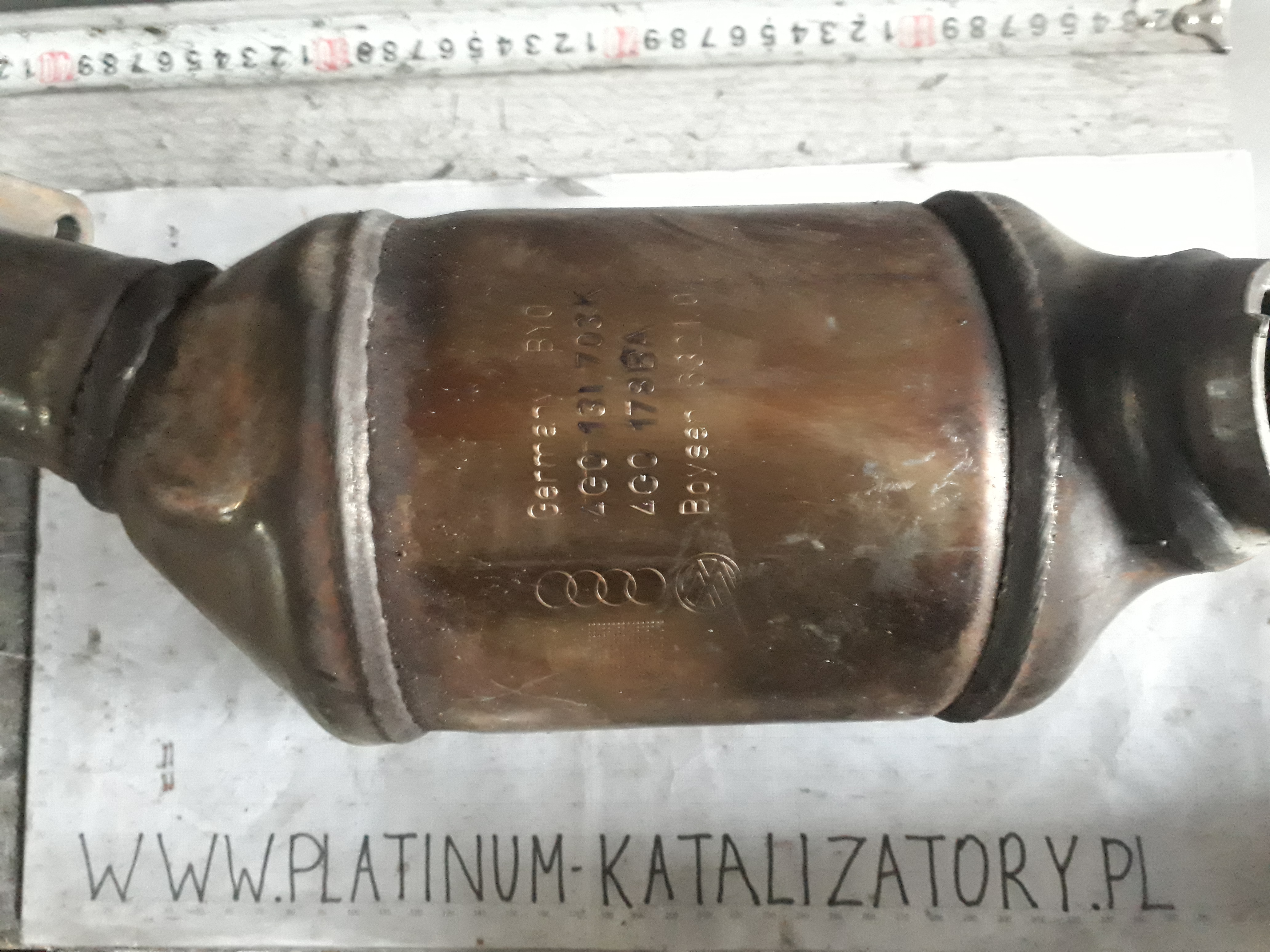Katalizator 4G0131703K 4G0178BA