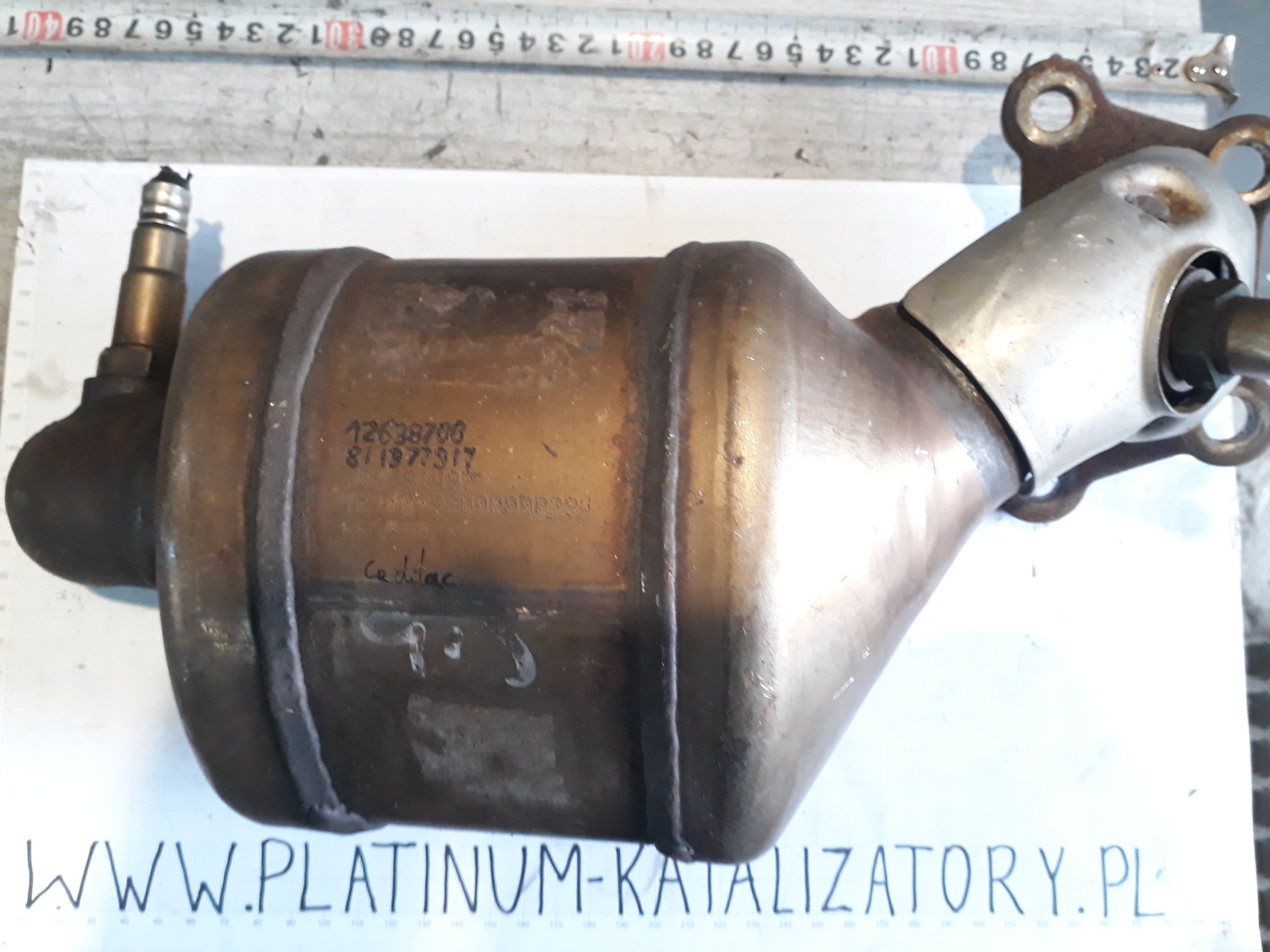 Katalizator 12638700 811977917