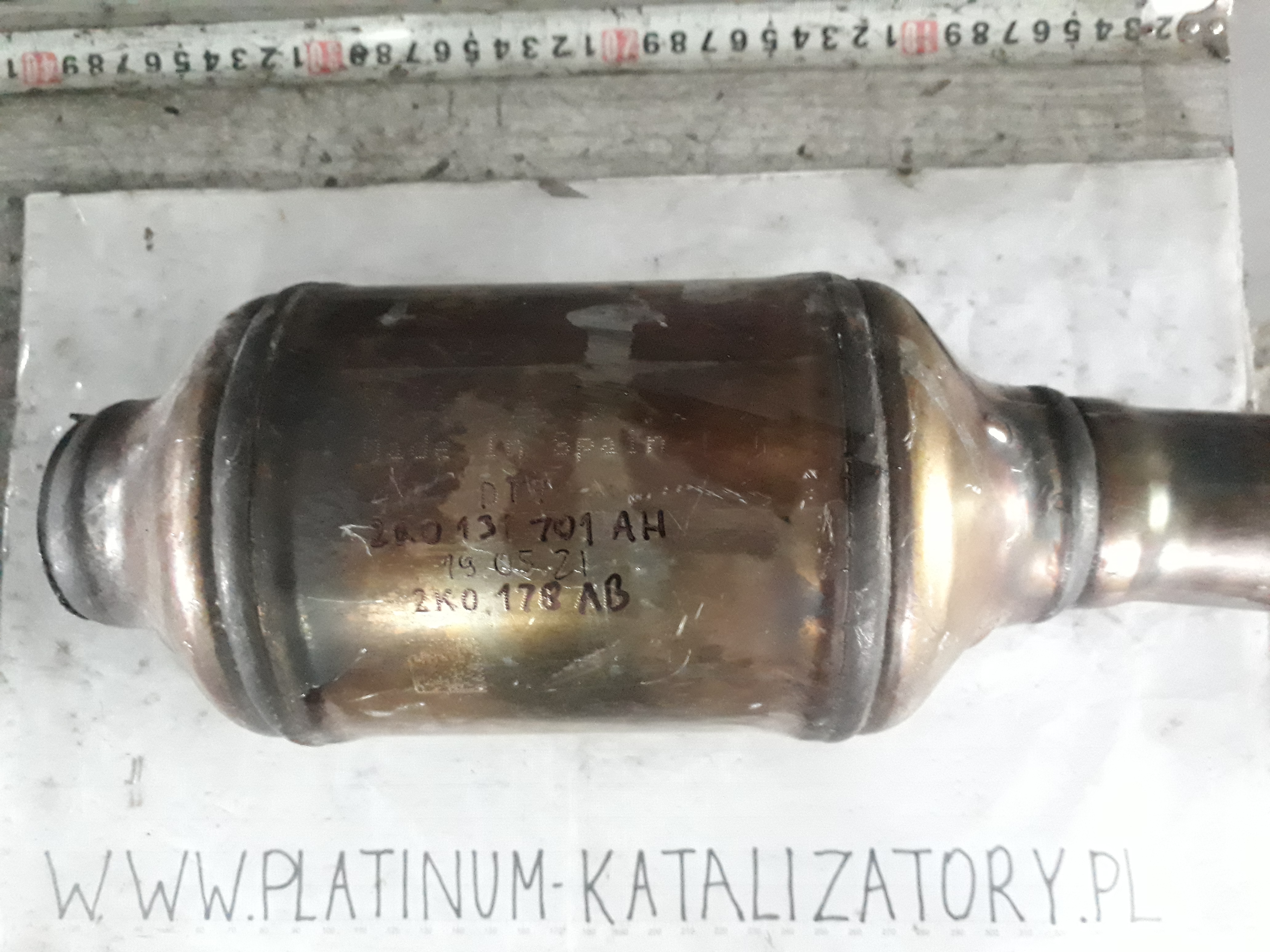 Katalizator 2Q0131701AH 2K0178AB