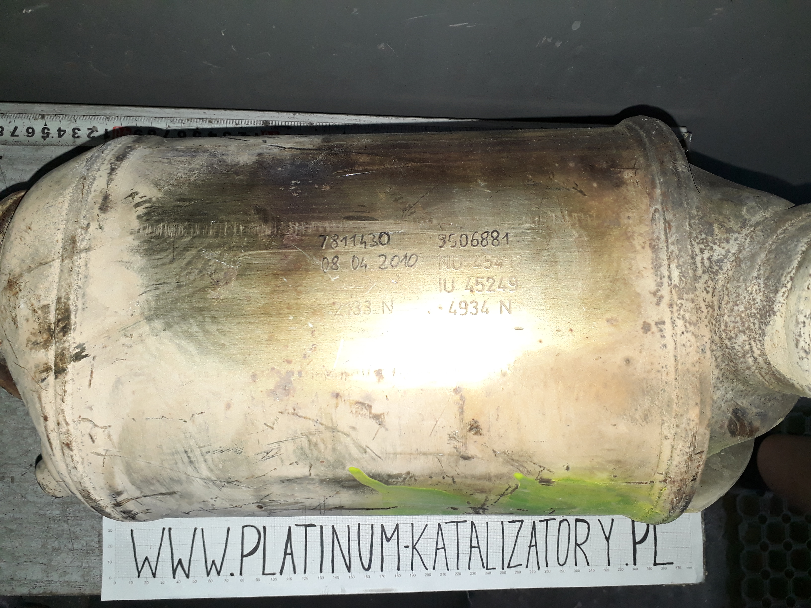 Katalizator 7811430 8506881