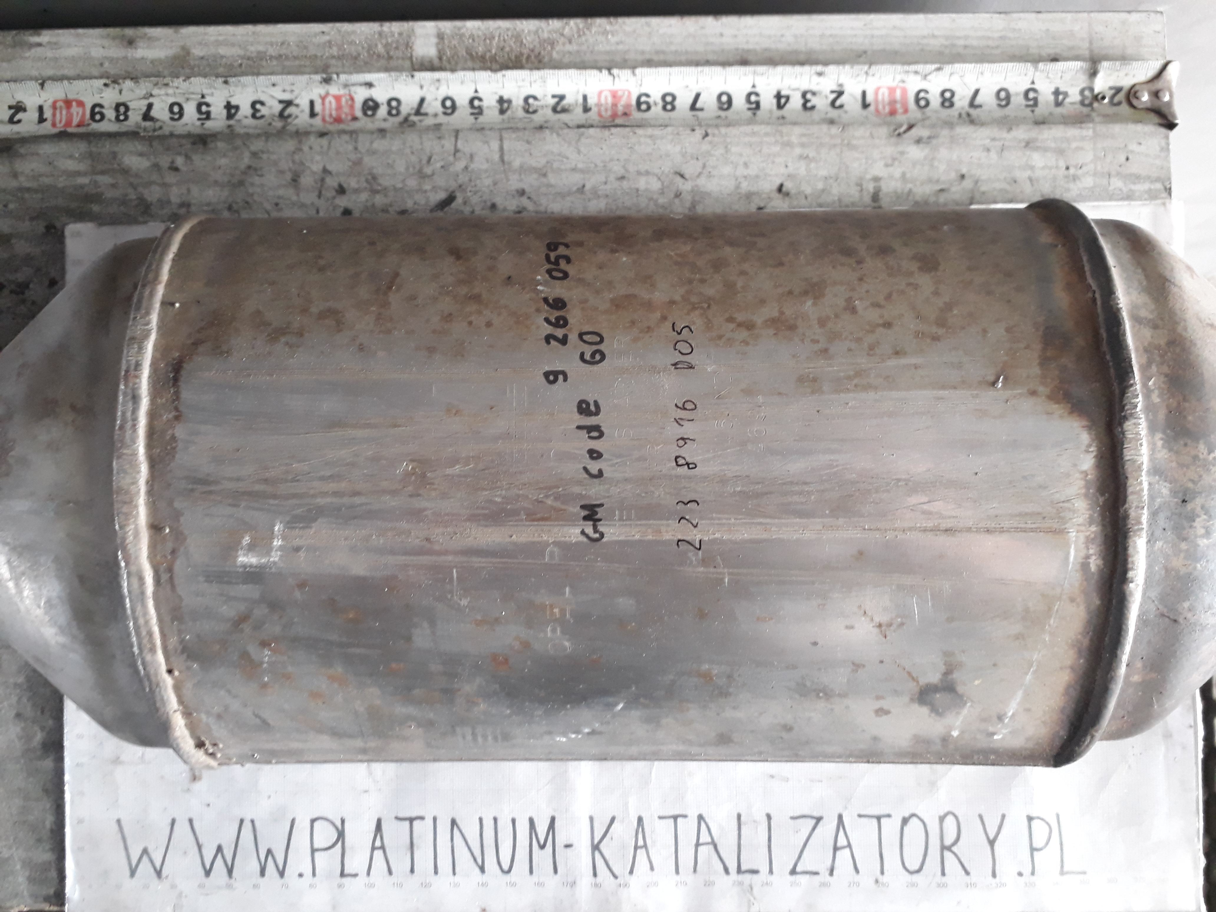 Katalizator GM CODE 60