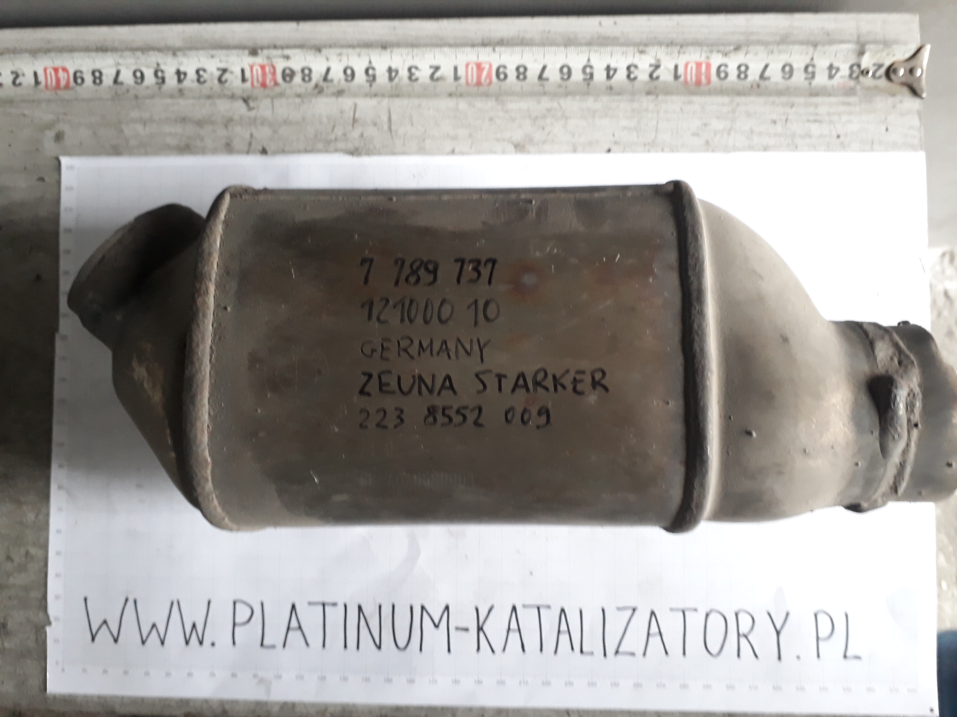 Katalizator 7789737 12100