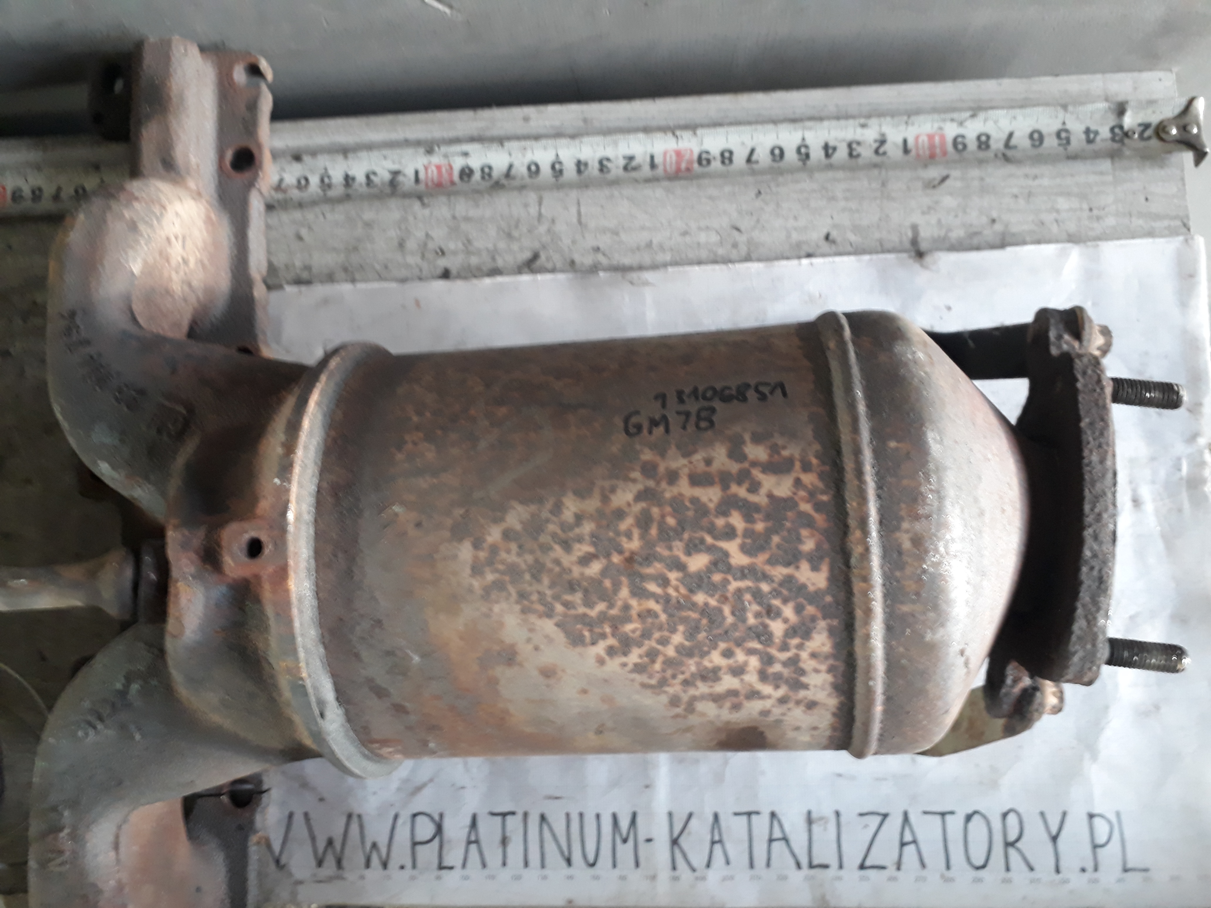 Katalizator GM78 GM13106851
