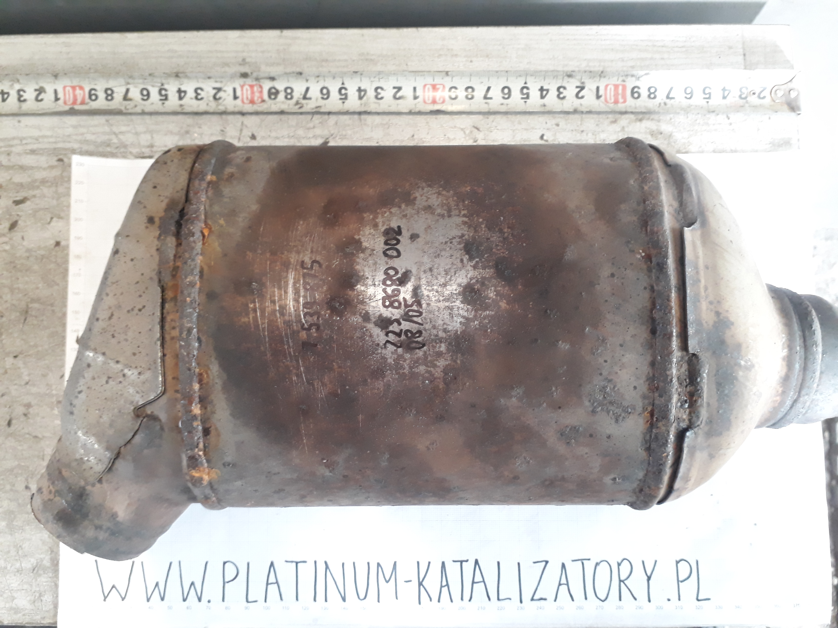 Katalizator 7539875 2238680002 05/08