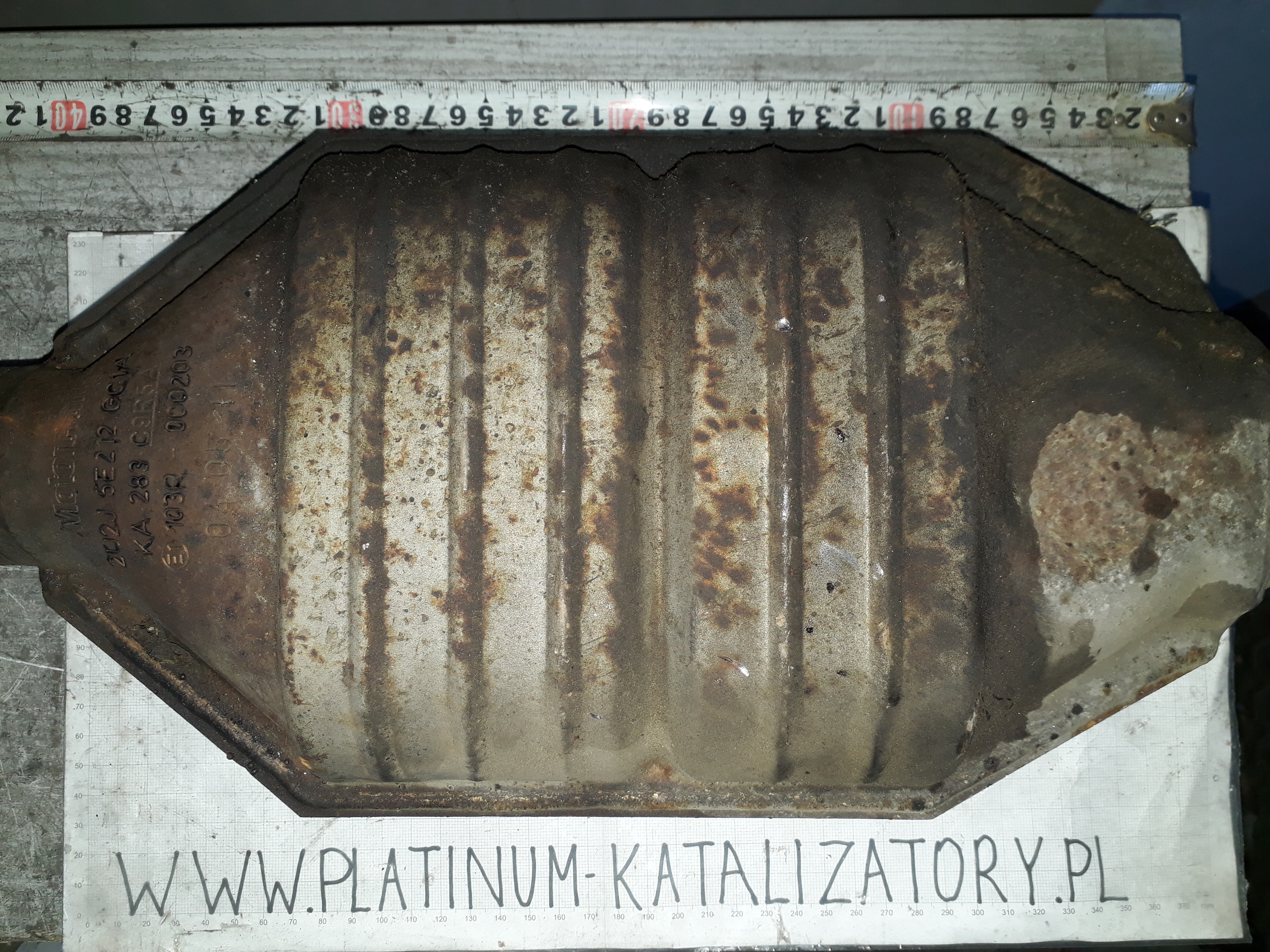 Katalizator KA283 89FB-5E212-GB Motocraft