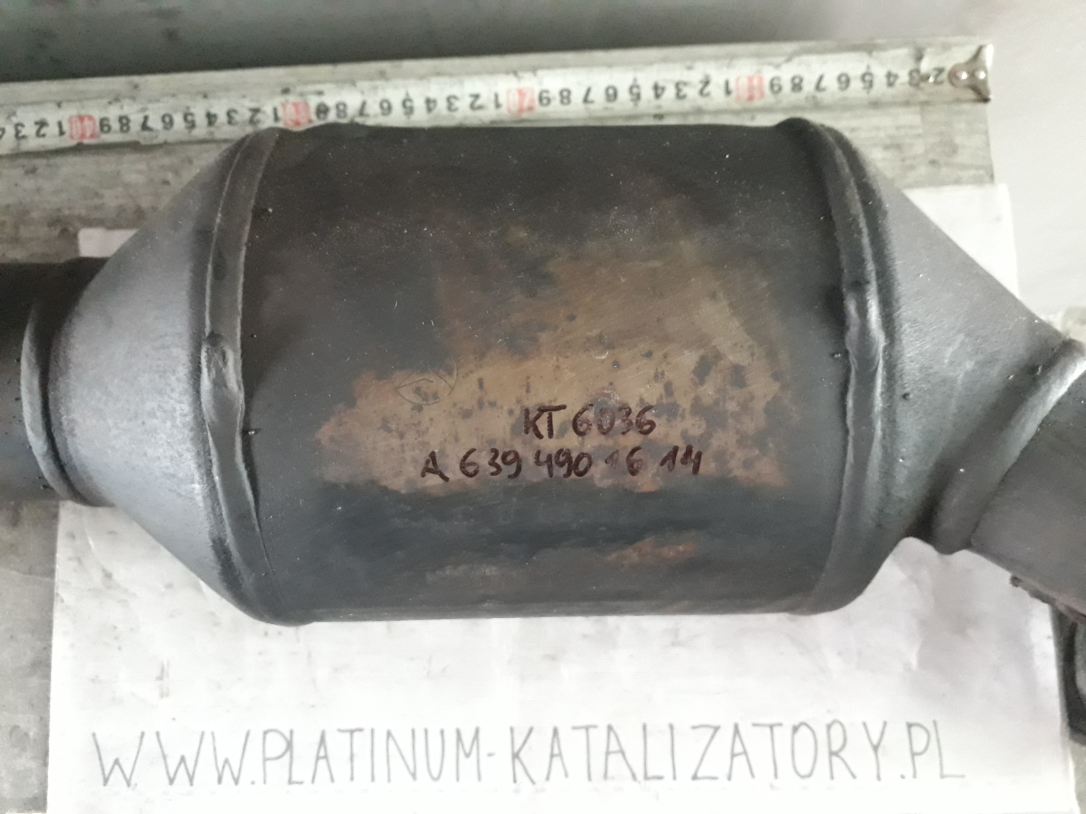 Katalizator KT6036 A6394901614