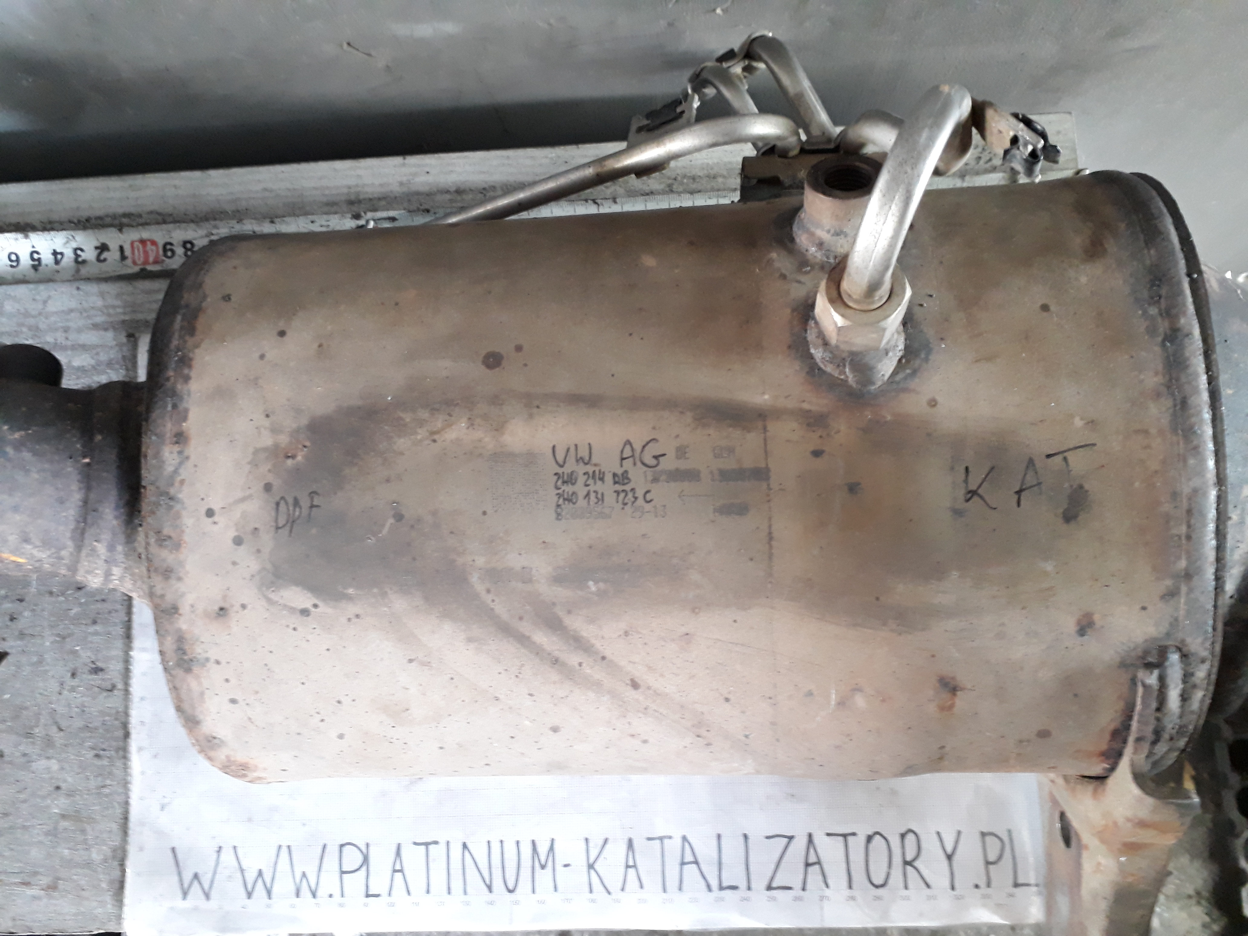 Katalizator 2H0214AB 2H0131723C DPF