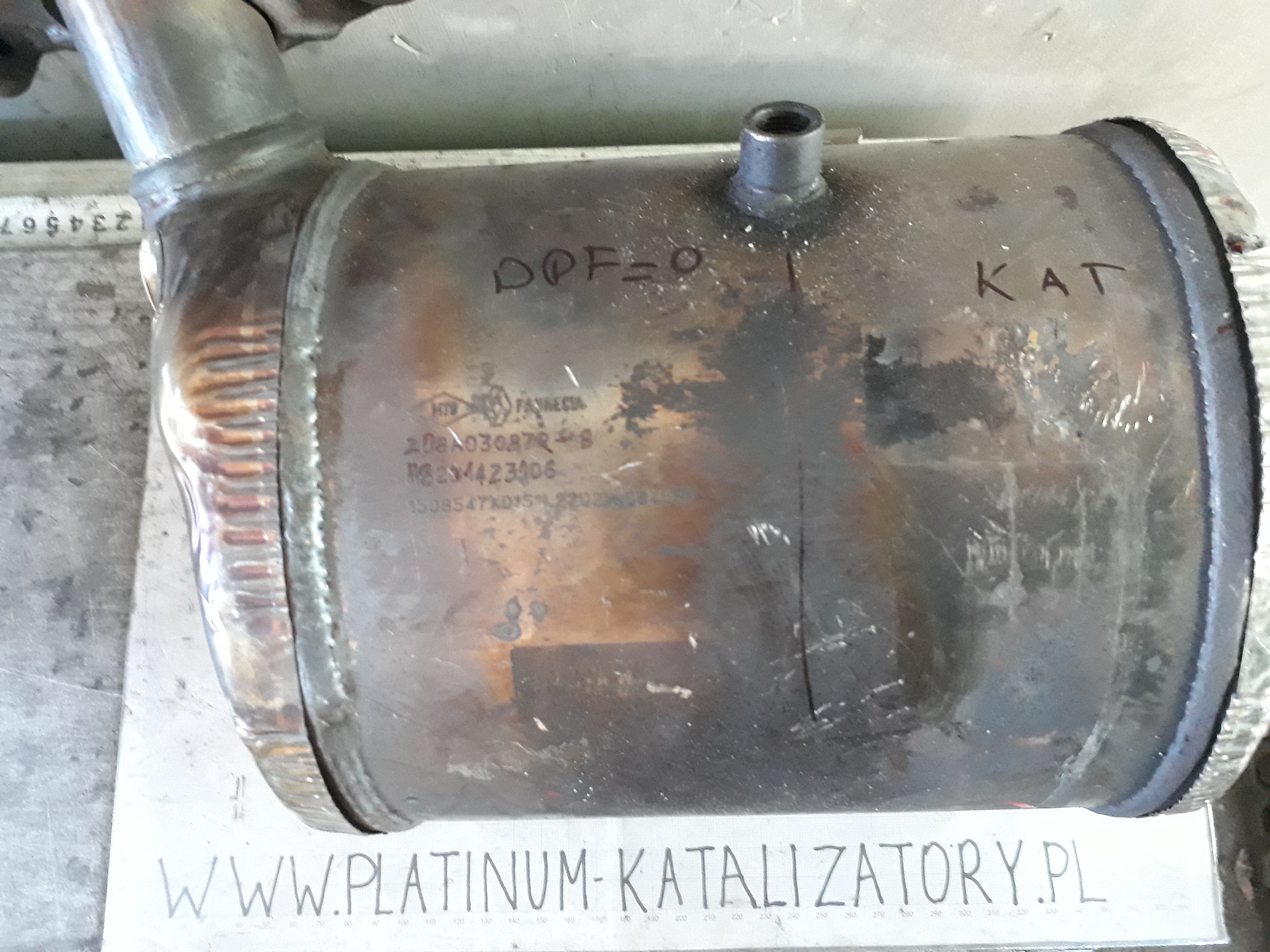 Katalizator 208A03087R-B H820423106