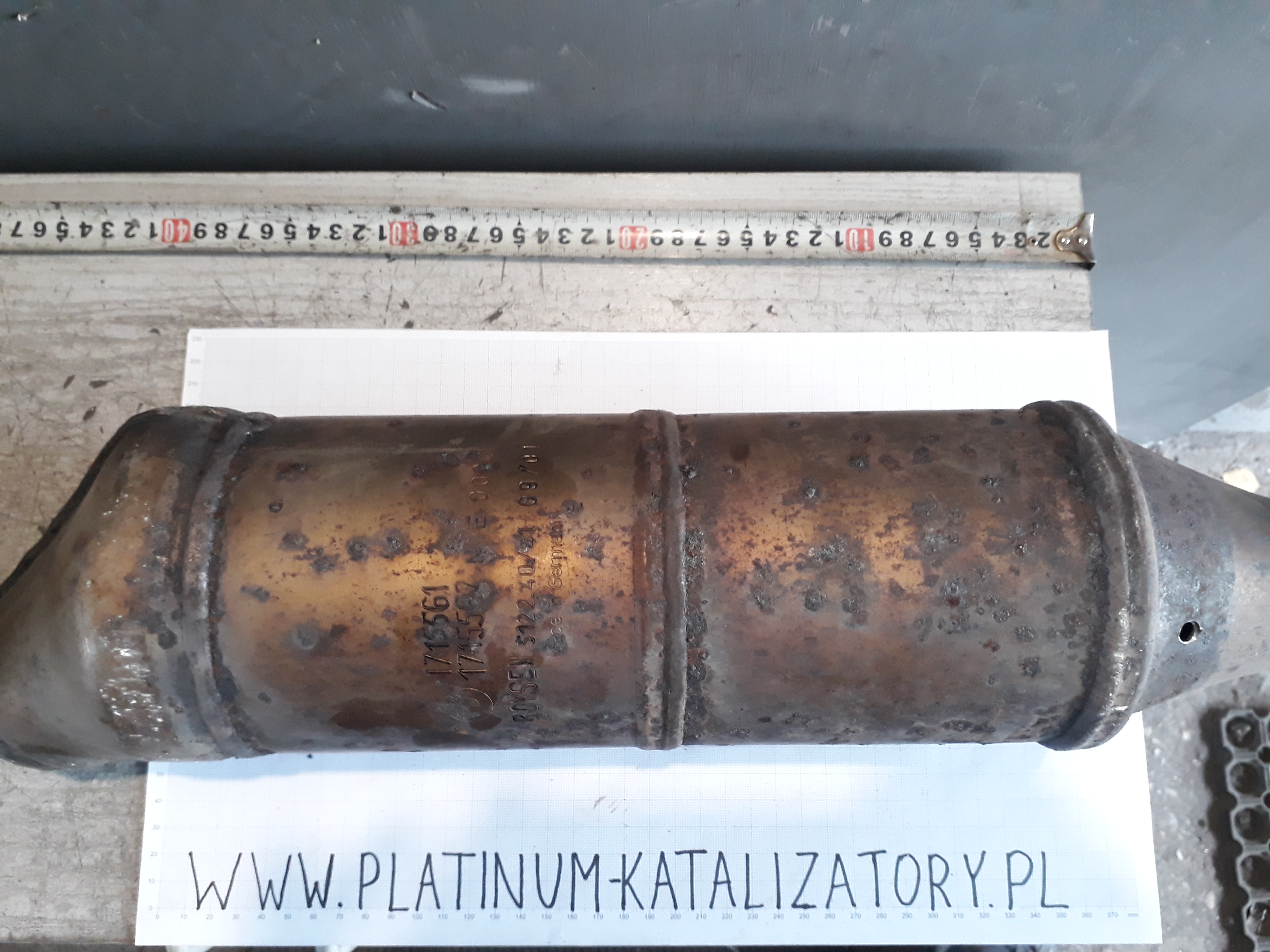 Katalizator 1715561 1715562 Boysen 5122.40/41