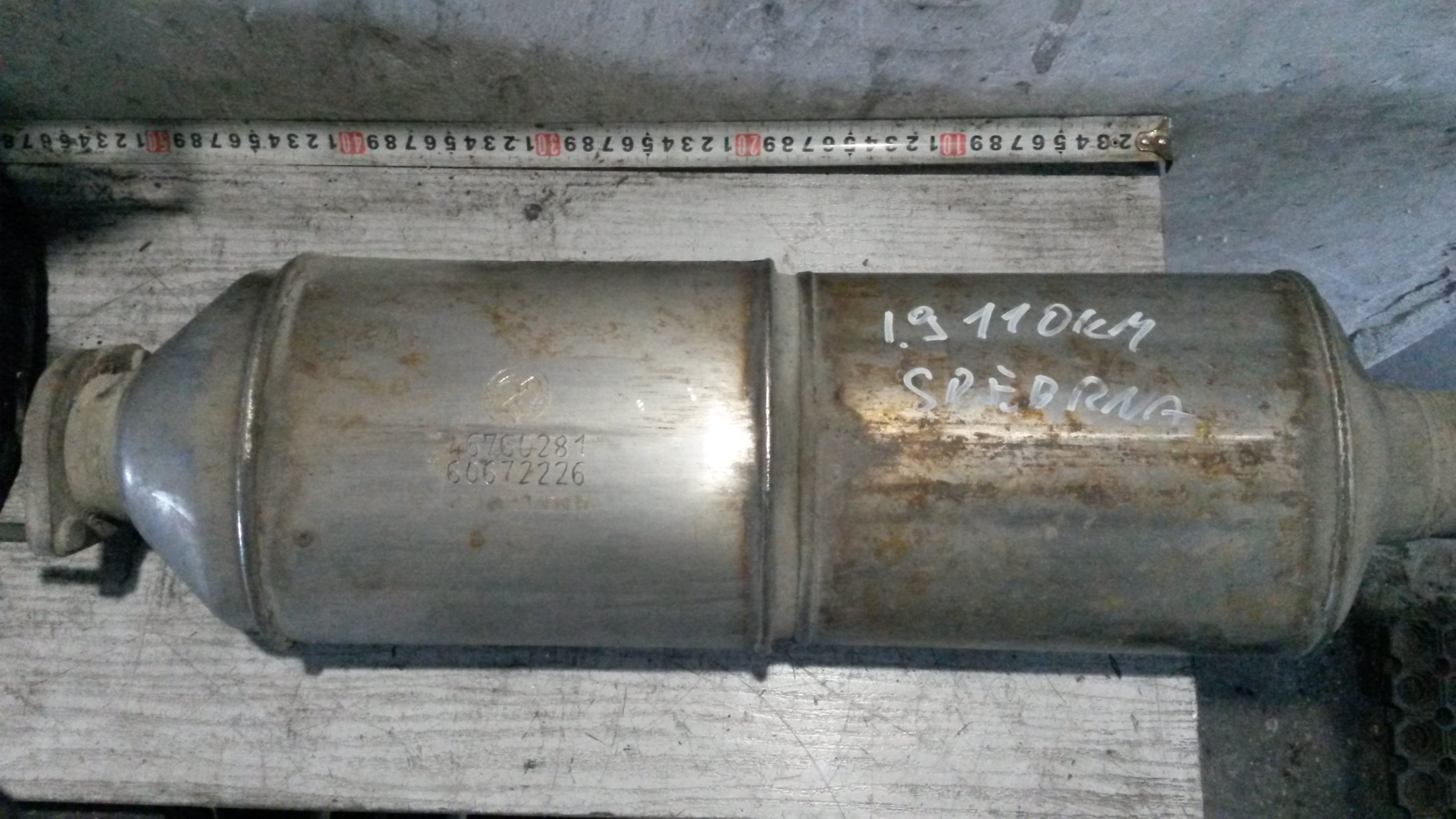 Katalizator 46760281 6067226
