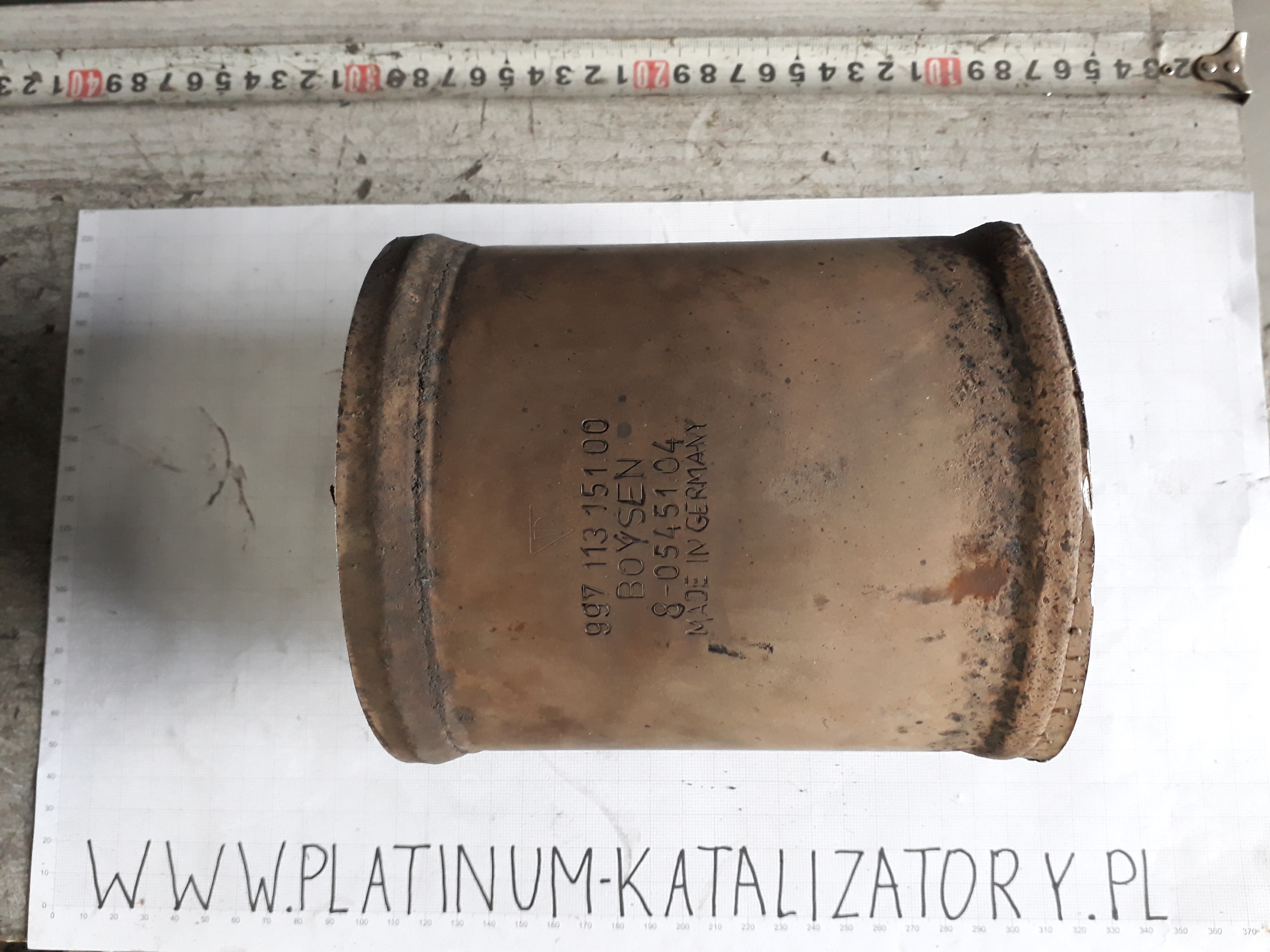 Katalizator 99711315100 BOYSEN 8-05451.04