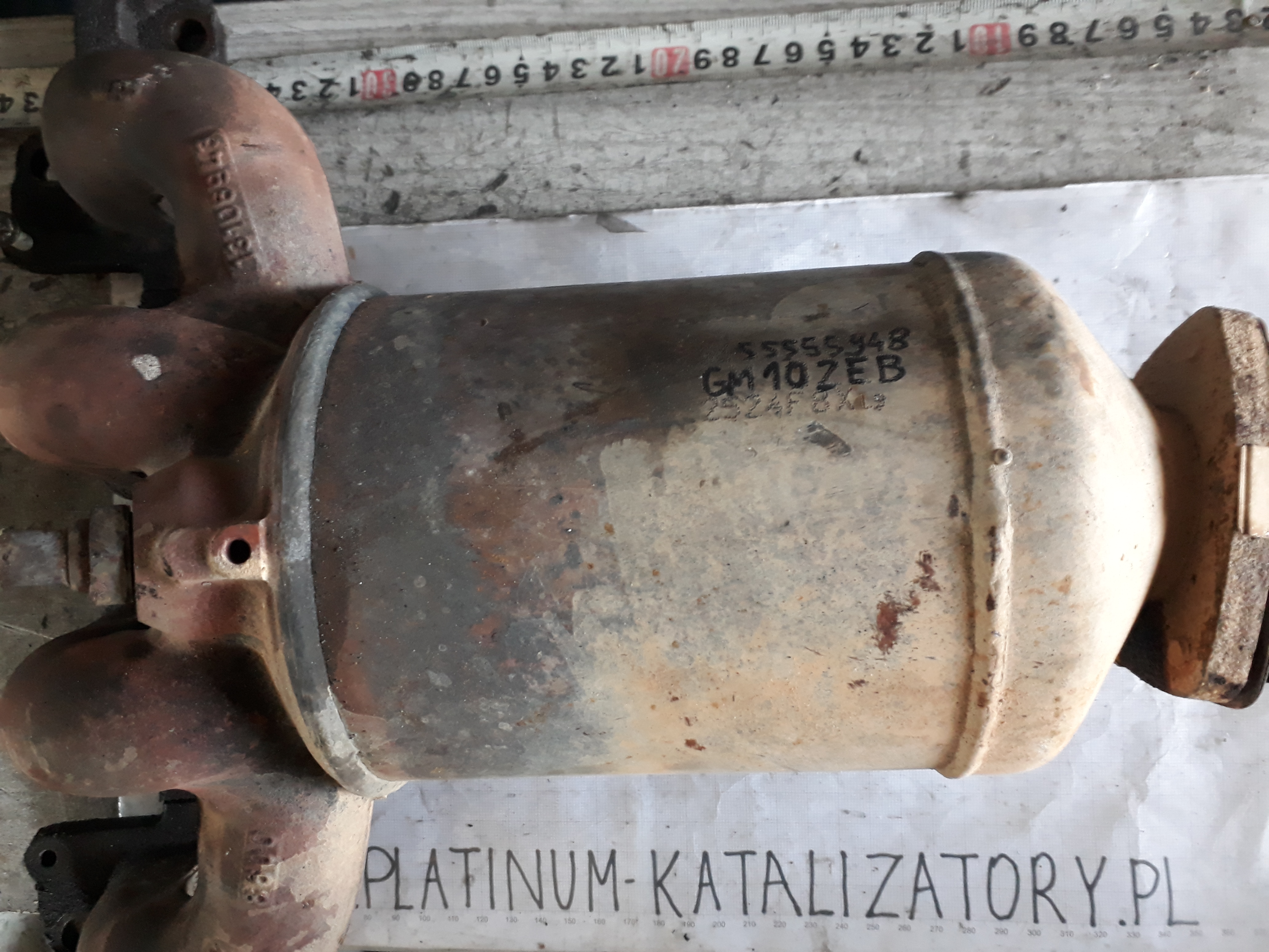 Katalizator GM102EB 55555948