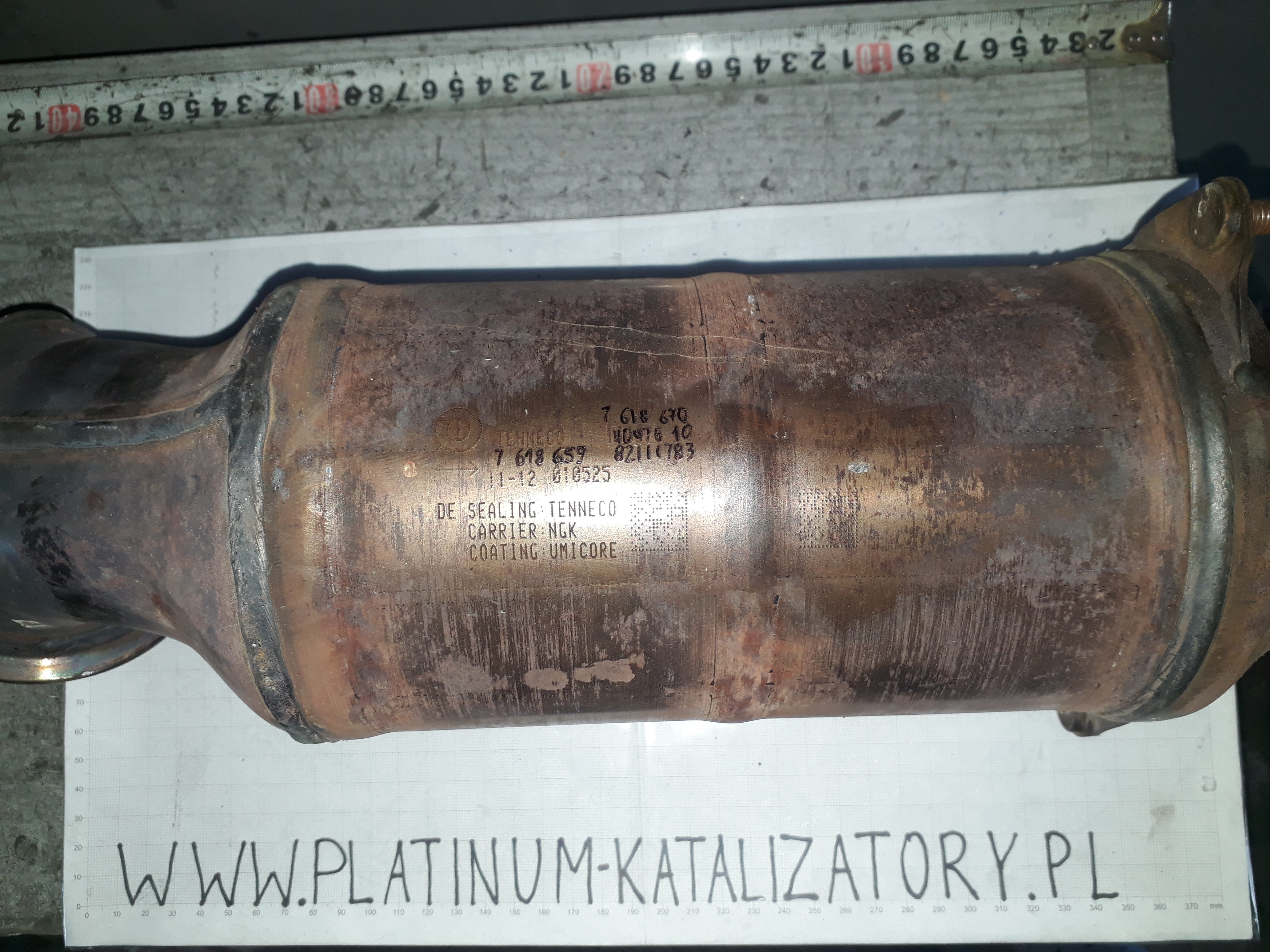 Katalizator 7618670 7618659