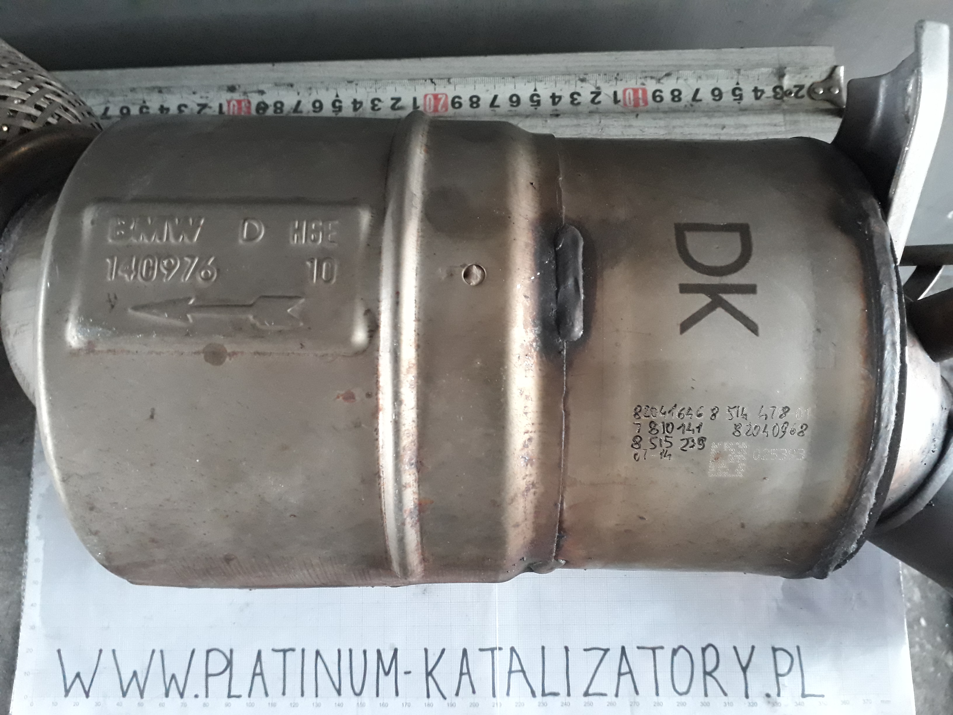 Katalizator 7810141 8515239 82041646 851478-01
