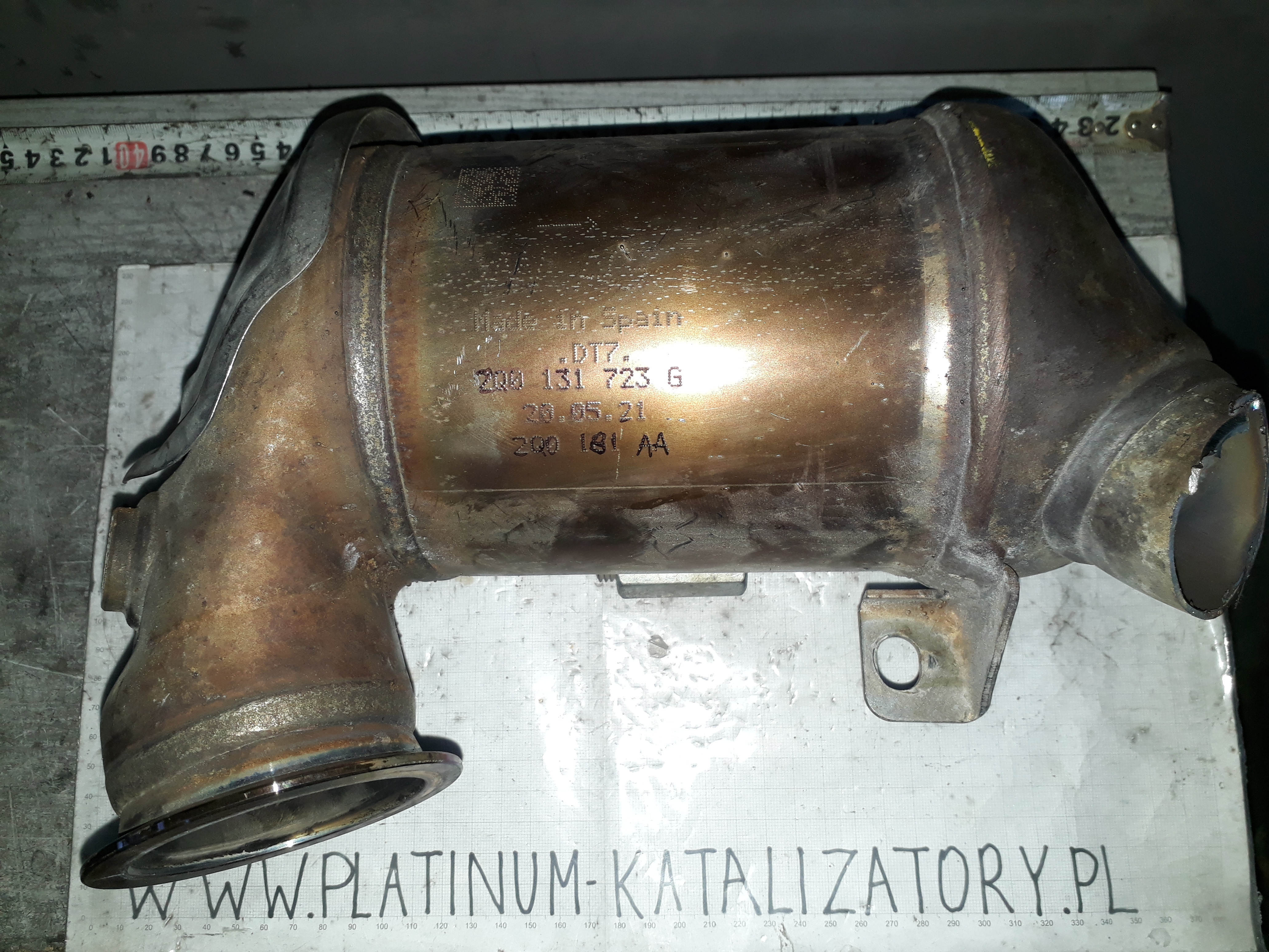 Katalizator 2Q0131723G 2Q0181AA gpf