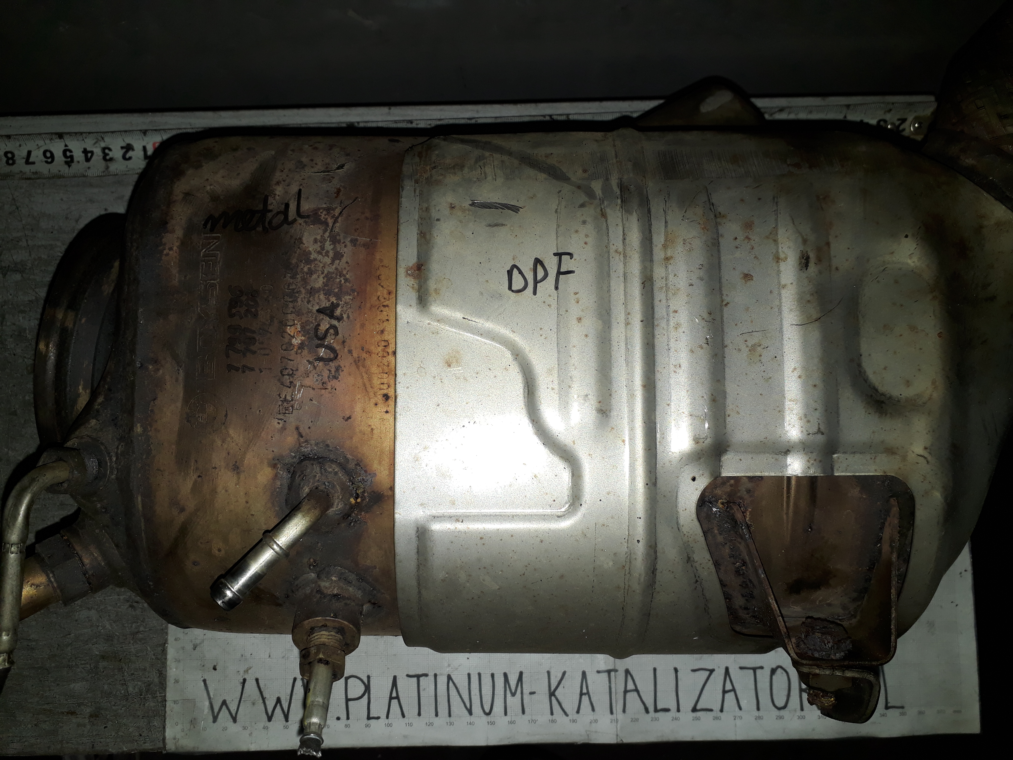 Katalizator 7799596 7787208 1-05743.40 BOYSEN USA DPF