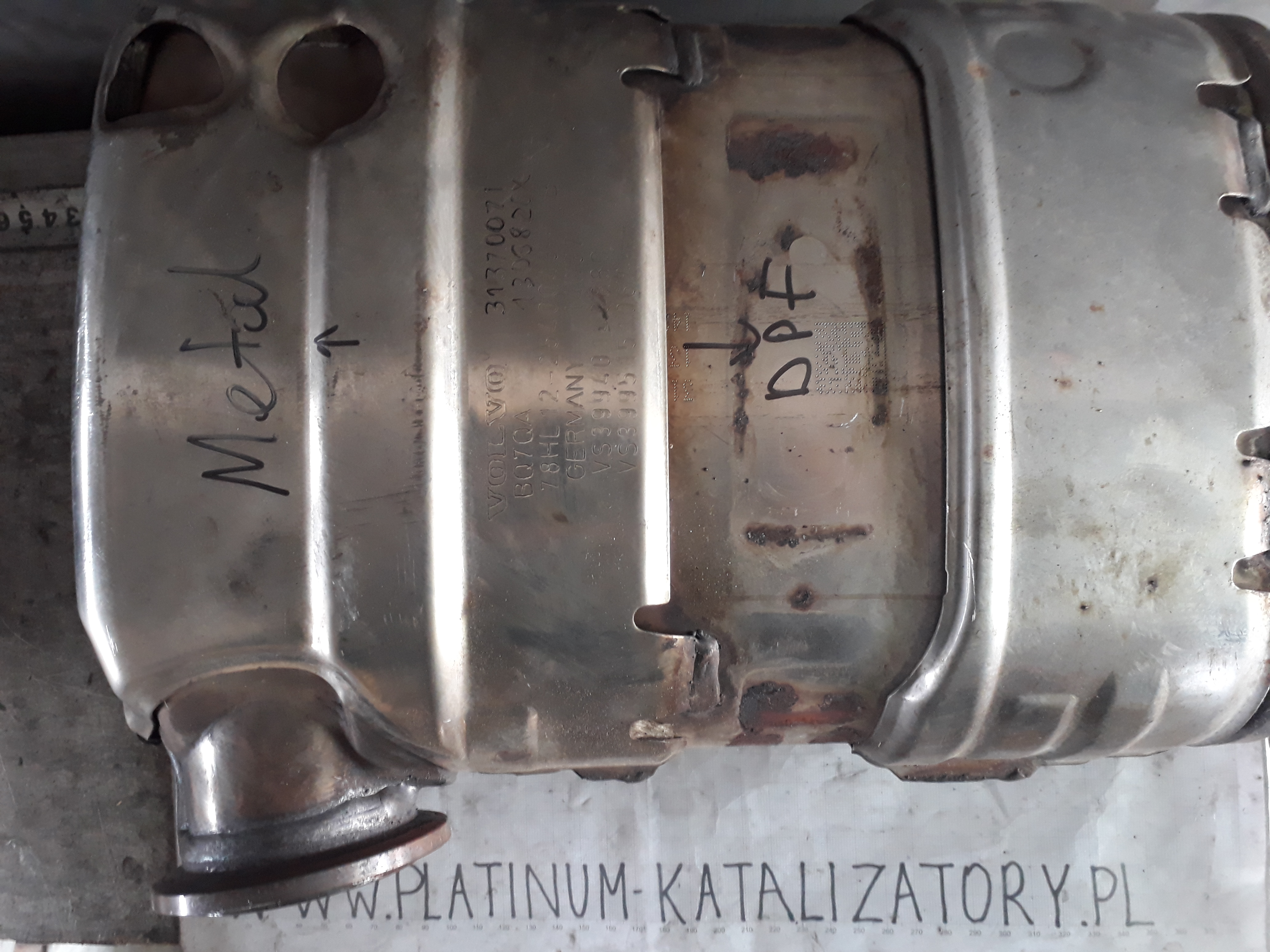 Katalizator 31370071 1306826X sam dpf