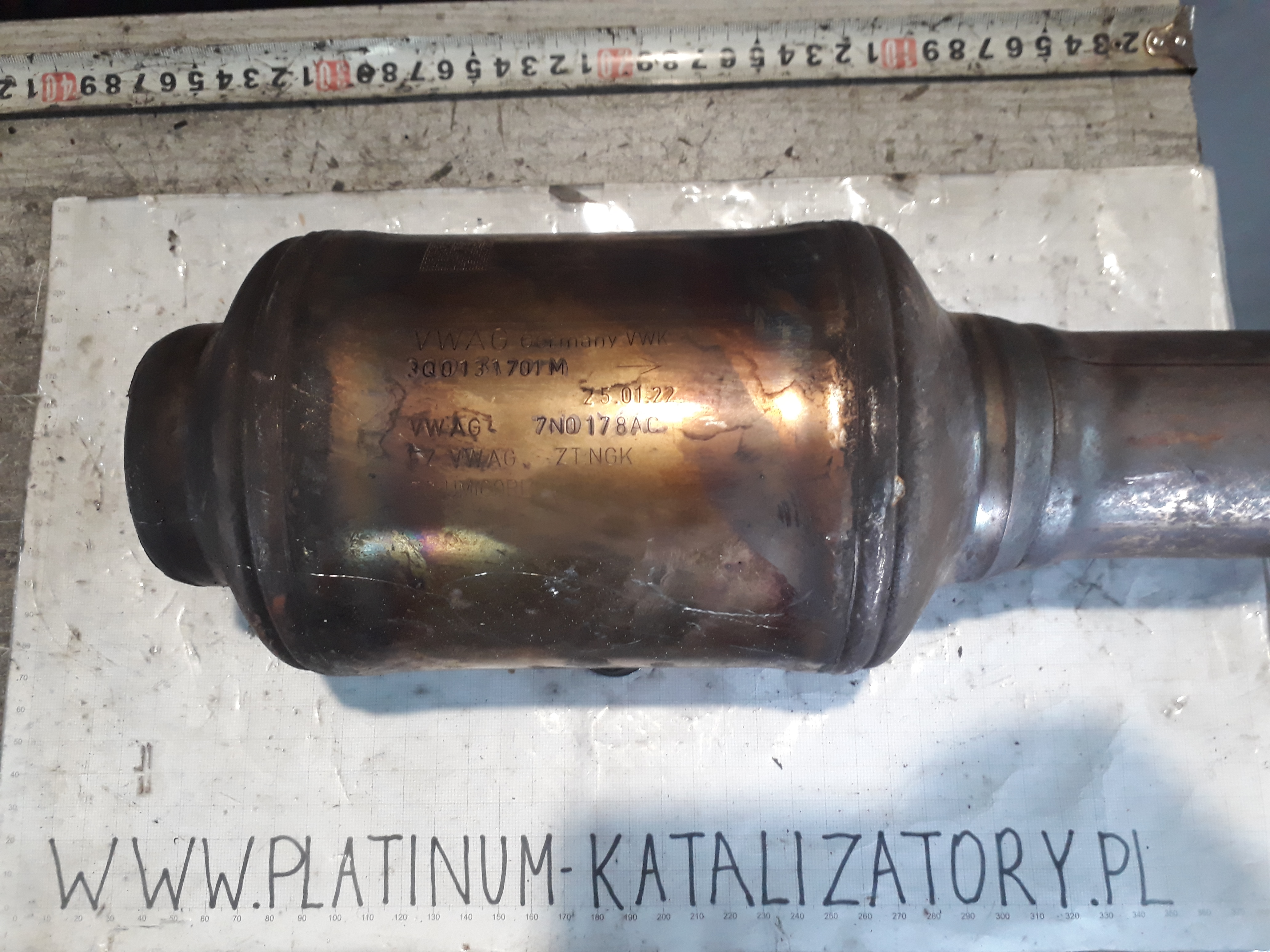 Katalizator 3Q0131701M 7N0178AC