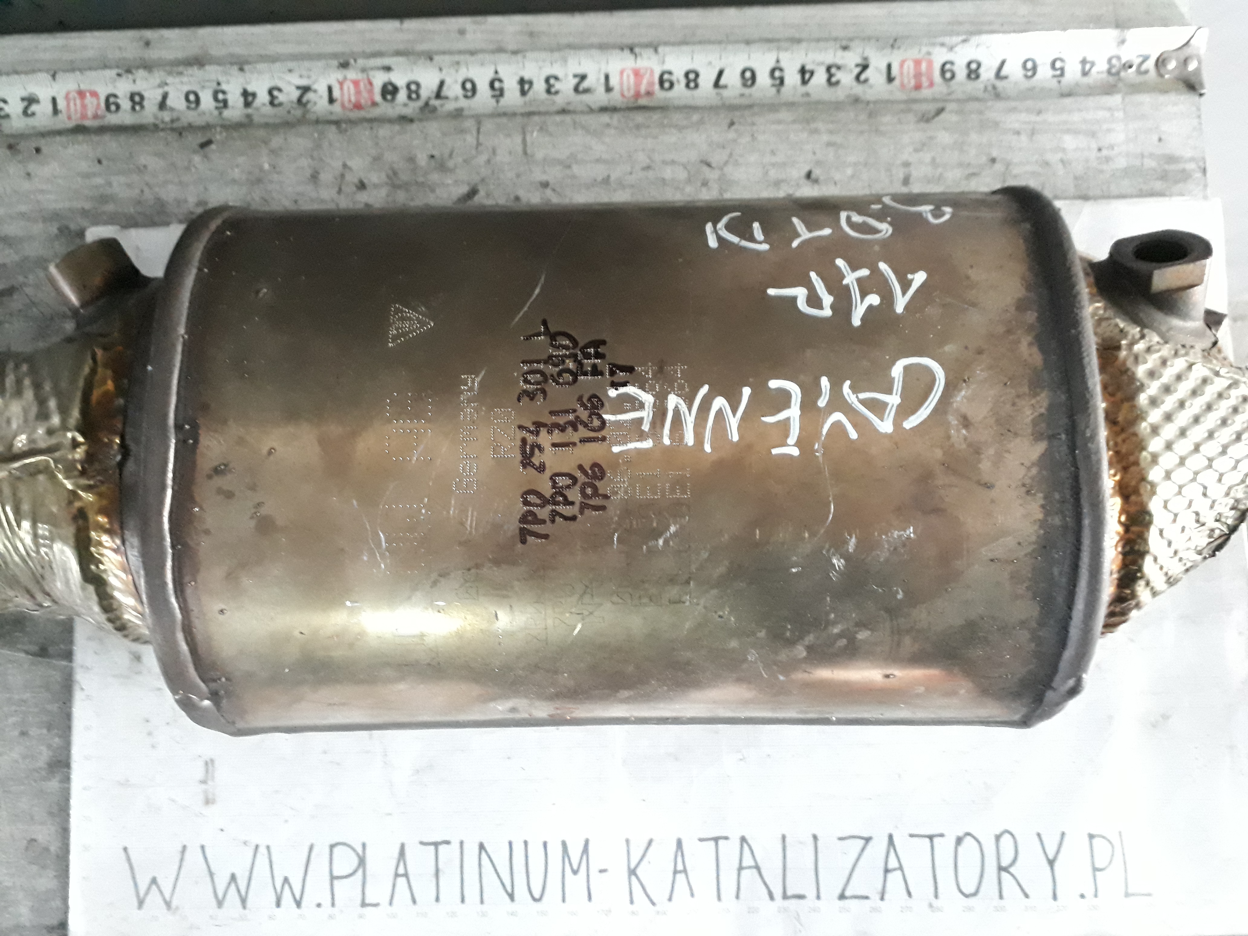 Katalizator 7P0254301L 7P0131690 7P6166FA