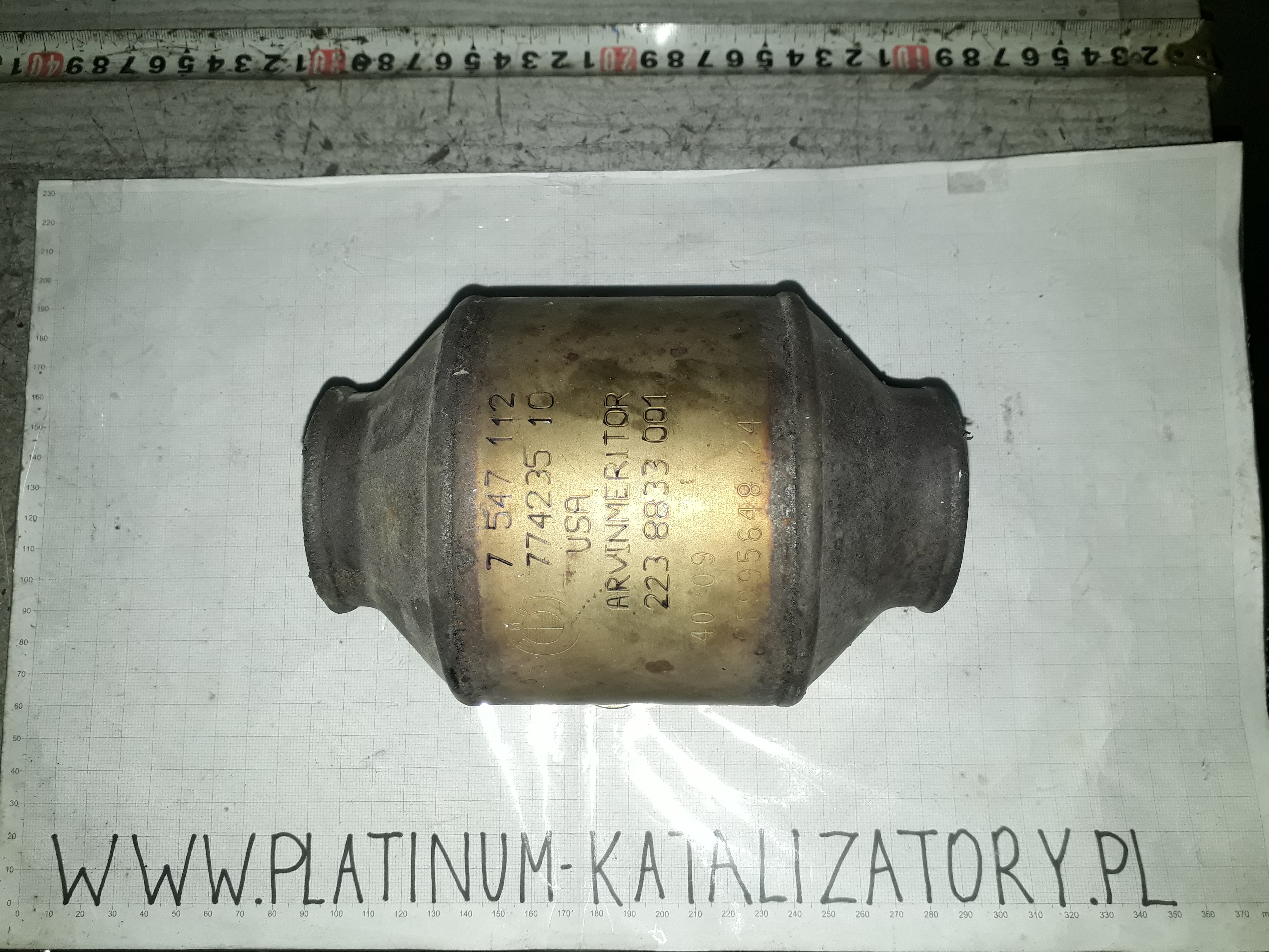 Katalizator 7547112 77423510 USA